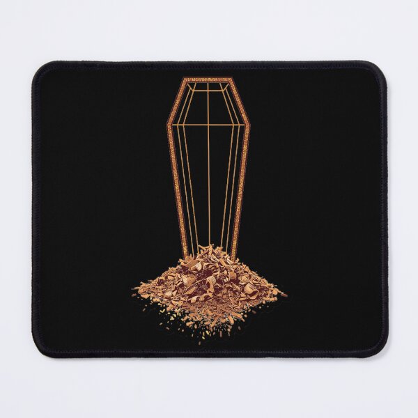 Item preview, wooden coffin illustration designed and sold by MeaningIsUse.