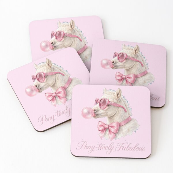 Item preview, Pony-tively Fabulous Pink Pony - Cute Coquette Horse Girl designed and sold by Vibe-Vary.