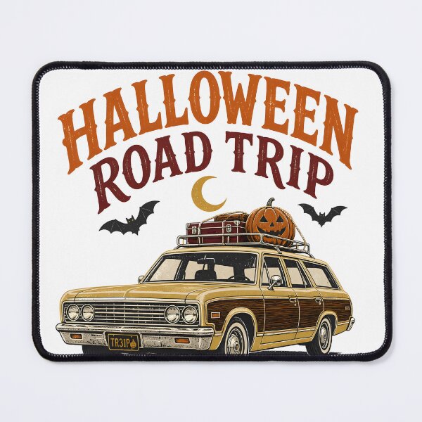 Item preview, Halloween Road Trip Vintage Car Autumn Drive Spooky Gift designed and sold by LiviuGligoros.