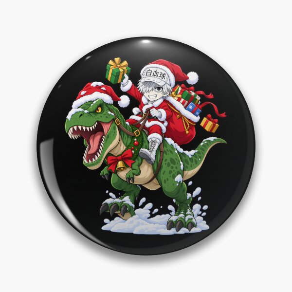 Item preview, Neutrophil Cells At Work Christmas T Rex Ride designed and sold by SolenneAzur.