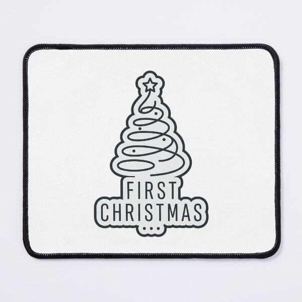 Item preview, First Christmas — Minimal One Line Christmas Tree designed and sold by TheCalmEdit.