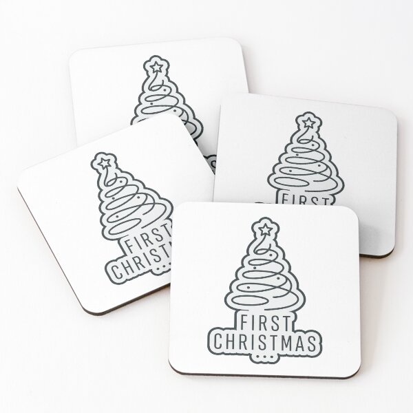 Item preview, First Christmas — Minimal One Line Christmas Tree designed and sold by TheCalmEdit.