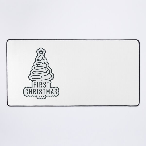Item preview, First Christmas — Minimal One Line Christmas Tree designed and sold by TheCalmEdit.