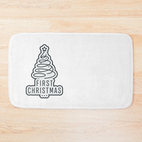Item preview, First Christmas — Minimal One Line Christmas Tree designed and sold by TheCalmEdit.