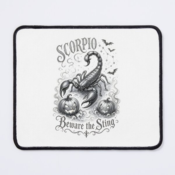 Item preview, Scorpio Halloween Beware The Sting designed and sold by Zodiac Celestial Art.