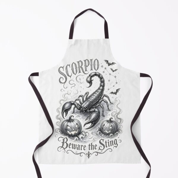 Item preview, Scorpio Halloween Beware The Sting designed and sold by Zodiac Celestial Art.