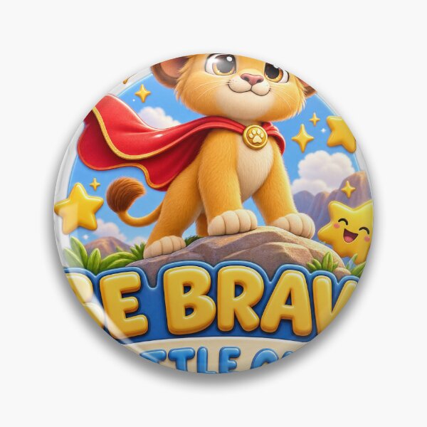 Item preview, Be Brave Little One Cute Lion Sticker designed and sold by mihanaaa14.