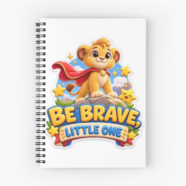 Item preview, Be Brave Little One Cute Lion Sticker designed and sold by mihanaaa14.