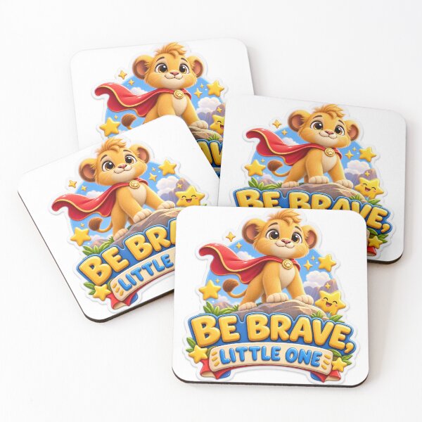 Item preview, Be Brave Little One Cute Lion Sticker designed and sold by mihanaaa14.