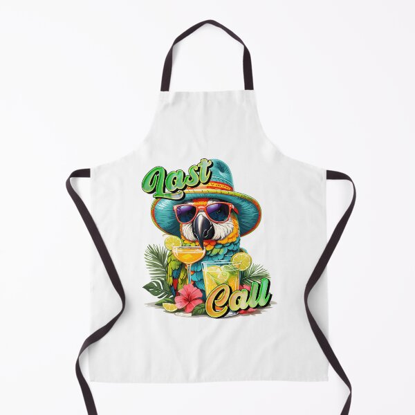 Item preview, Last Call Margarita Colorful Parrot designed and sold by carson-burns.