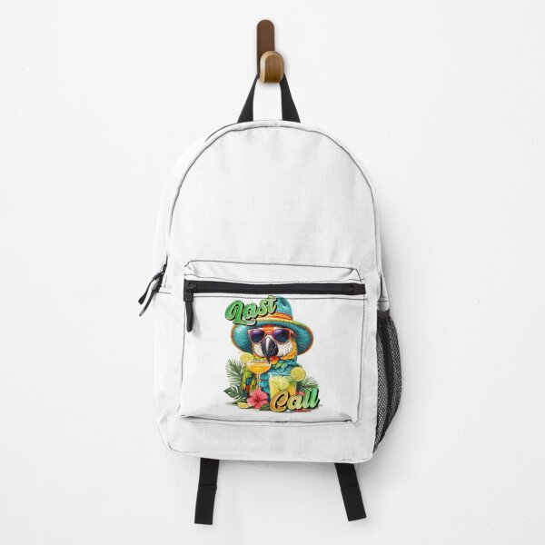 Item preview, Last Call Margarita Colorful Parrot designed and sold by carson-burns.