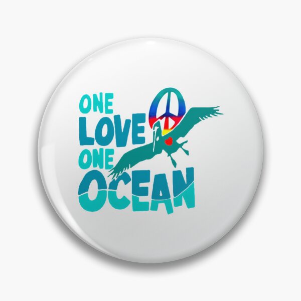 Item preview, One Love One Ocean designed and sold by carson-burns.