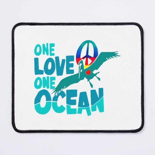 Item preview, One Love One Ocean designed and sold by carson-burns.