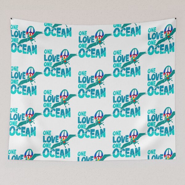 Item preview, One Love One Ocean designed and sold by carson-burns.
