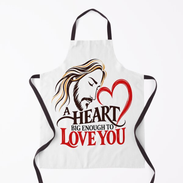 Item preview, A Heart Big Enough to Love You – Jesus designed and sold by JanChryzostom.