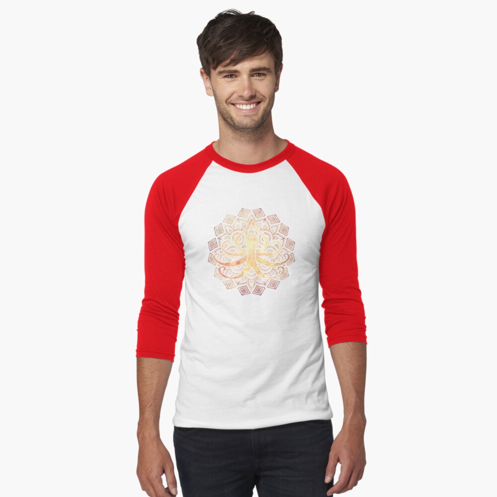 Item preview, Baseball ¾ Sleeve T-Shirt designed and sold by jitterfly.
