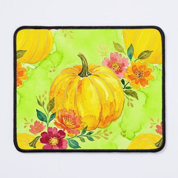 Item preview, Pumpkin with Flowers designed and sold by GraphicsClub.