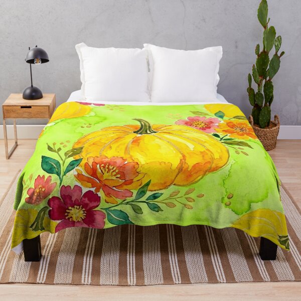 Item preview, Pumpkin with Flowers designed and sold by GraphicsClub.