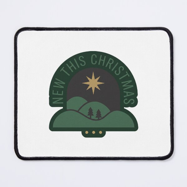 Item preview, New This Christmas — Minimal Star and Hills Art designed and sold by TheCalmEdit.
