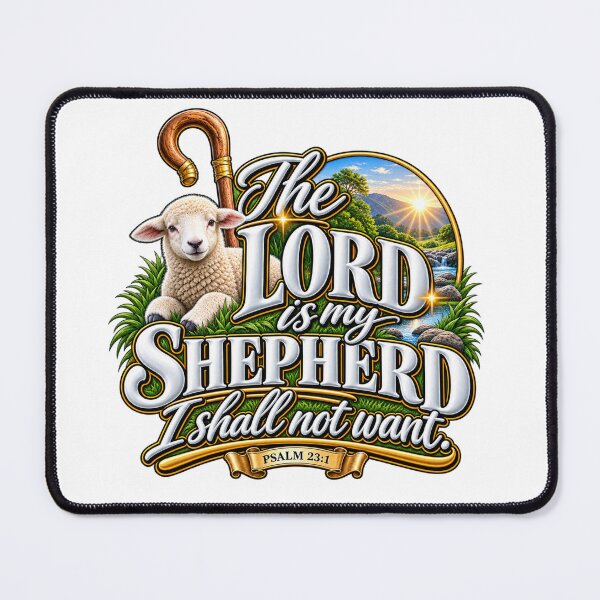 Item preview, The Lord Is My Shepherd – Psalm 23 designed and sold by mygiftideas.