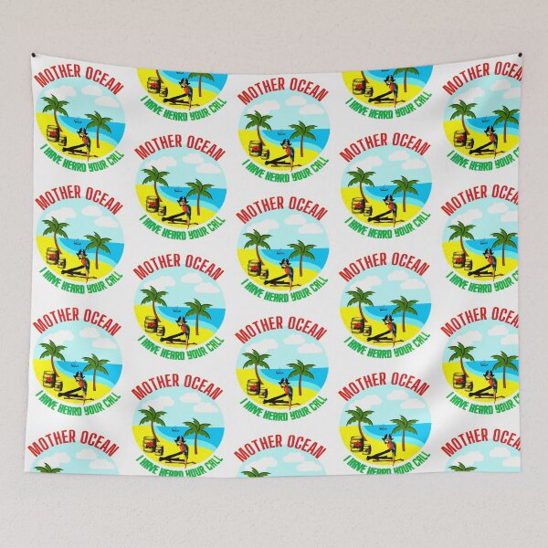 Item preview, Parrot On The Beach designed and sold by carson-burns.