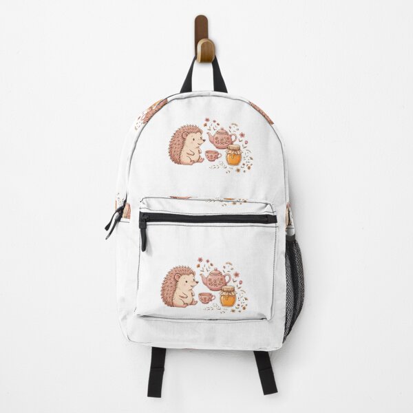 Item preview, Cottagecore Hedgehog Tea Time — Cozy Woodland Aesthetic Design designed and sold by Sweet Blob Co.