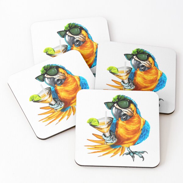Item preview, Parrot Drinking Tequila designed and sold by carson-burns.