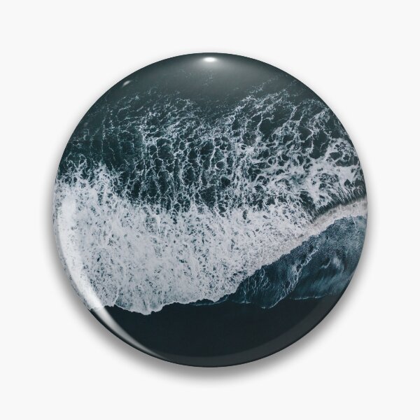 Item preview, Dark blue ocean waves designed and sold by COLDWEAR.