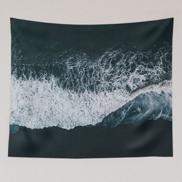 Item preview, Dark blue ocean waves designed and sold by COLDWEAR.