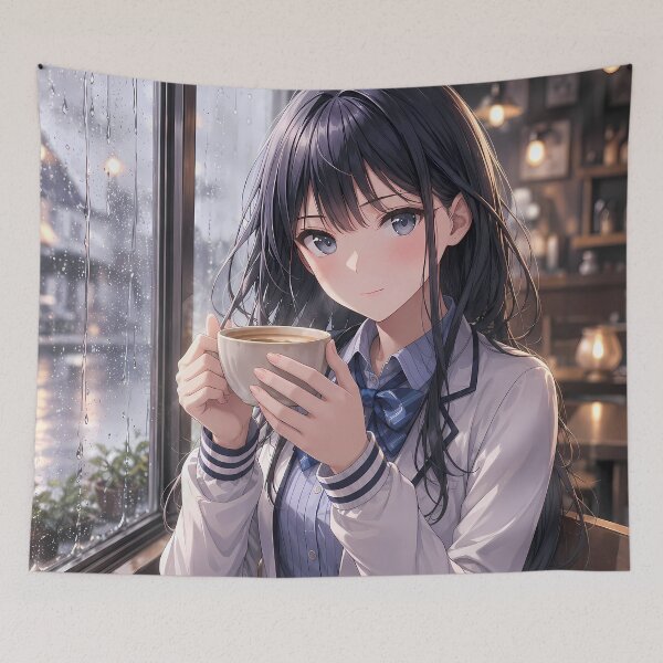 Item preview, Aki Adagaki Masamune Kun Revenge Rainy Cafe designed and sold by SolenneAzur.