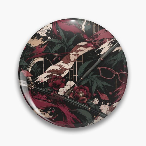 Item preview, Crimson Cursed Arsenal Japanese Dark Pattern designed and sold by VibnWalls.