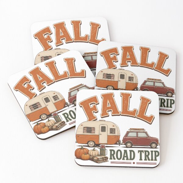 Item preview, Fall Road Trip Vintage Car Autumn Scenery Scenic Drive designed and sold by LiviuGligoros.