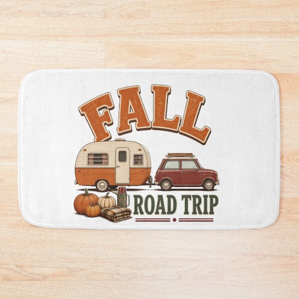 Item preview, Fall Road Trip Vintage Car Autumn Scenery Scenic Drive designed and sold by LiviuGligoros.