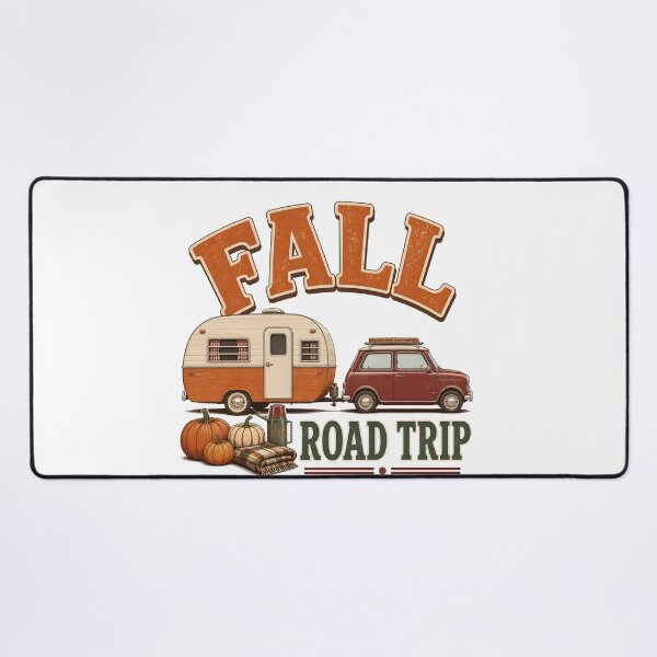 Item preview, Fall Road Trip Vintage Car Autumn Scenery Scenic Drive designed and sold by LiviuGligoros.