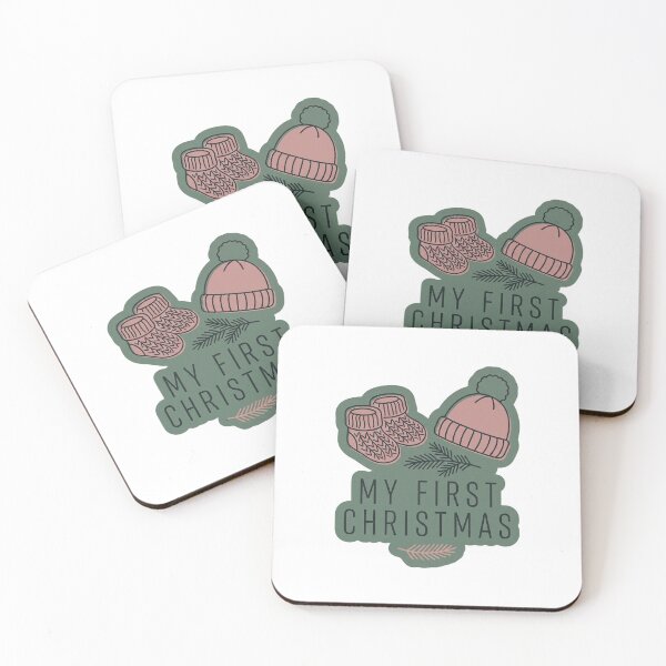 Item preview, My First Christmas — Tiny Booties and Bobble Hat designed and sold by TheCalmEdit.