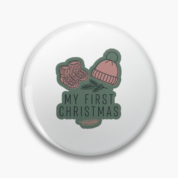 Item preview, My First Christmas — Tiny Booties and Bobble Hat designed and sold by TheCalmEdit.