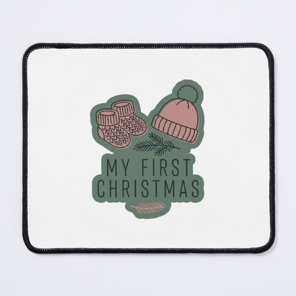 Item preview, My First Christmas — Tiny Booties and Bobble Hat designed and sold by TheCalmEdit.
