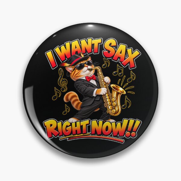 Item preview, I Want Sax Right Now – Funny Saxophone Pun designed and sold by mygiftideas.