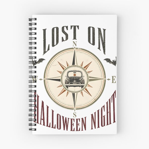 Item preview, Lost On Halloween Night Spooky Compass Road Trip Gift designed and sold by LiviuGligoros.