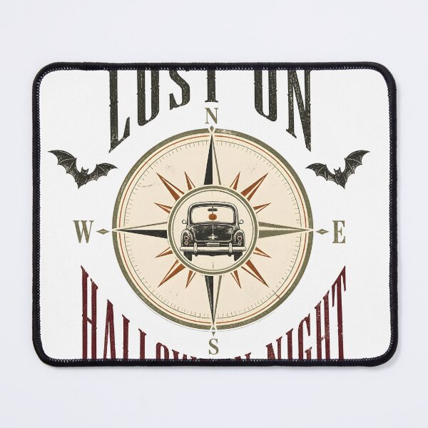 Item preview, Lost On Halloween Night Spooky Compass Road Trip Gift designed and sold by LiviuGligoros.