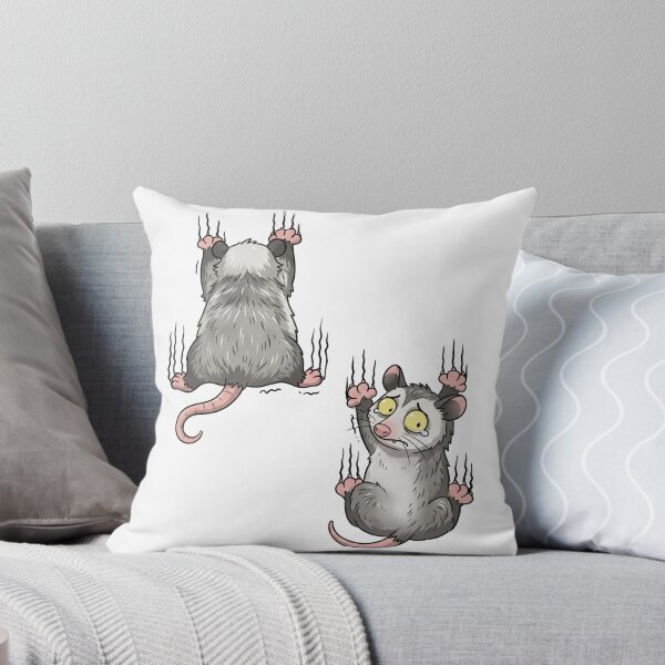 Item preview, Funny Scared Opossum Hanging On for Dear Life designed and sold by LOVEARTDESIGN.