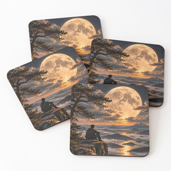Item preview, Where the Mountains Meet the Moon designed and sold by Sed94.