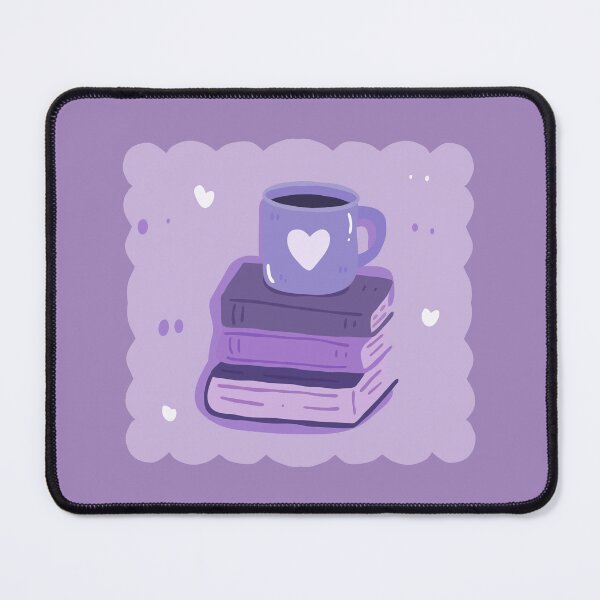 Item preview, Tea And Books | Cozy | Coffee | Book Stack designed and sold by The Turquoise Brush.