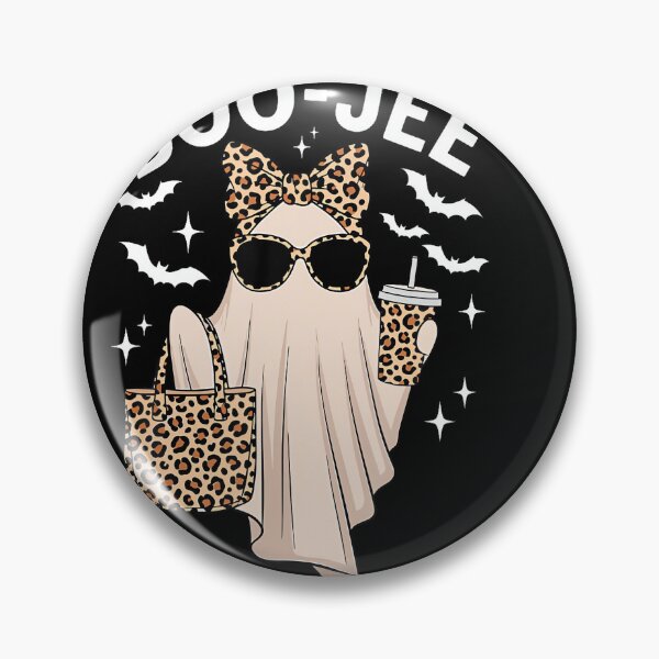 Item preview, Coquette Leopard Boojee Ghost Halloween Coffee designed and sold by jerrimisty889.