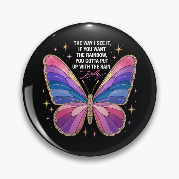Item preview, Dolly Parton I See It If You Want The Rainbow Inspired designed and sold by ChrisNikolaus.