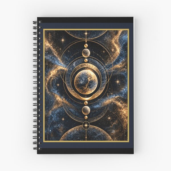 Item preview, Celestial Planetary Orbit Cosmic Harmony designed and sold by PrintBreeze.