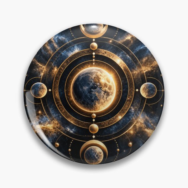 Item preview, Celestial Planetary Orbit Cosmic Harmony designed and sold by PrintBreeze.