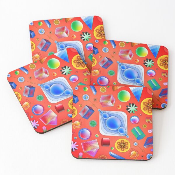 Item preview, Aurora Geometric Abstract designed and sold by Dew Drop Designs.