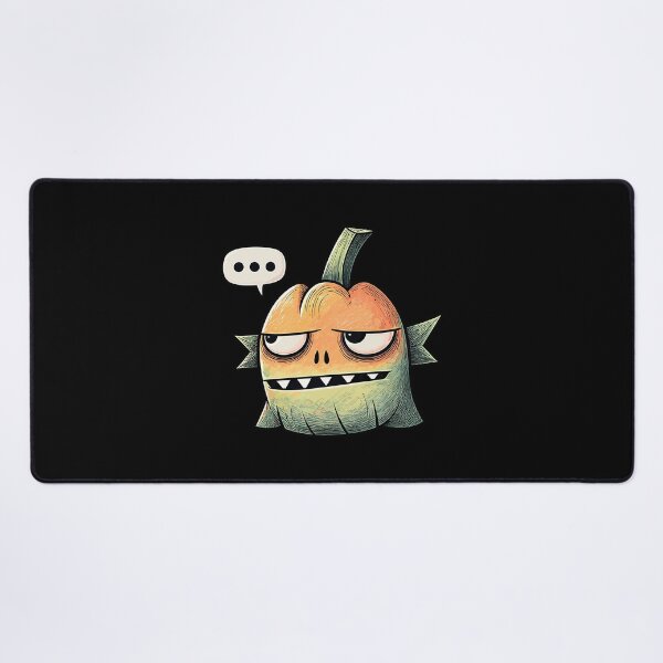 Item preview, Funny Halloween Pumpkin Monster Feeling Bored designed and sold by SpinningCharm.