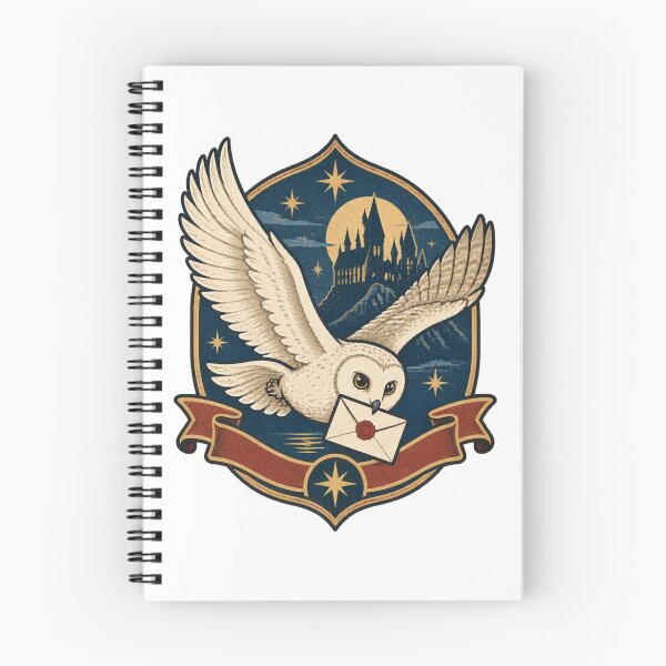Item preview, Hedwig the Owl Magical Fantasy Bird Illustration designed and sold by Tee-D.